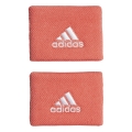 adidas Schweissband Handgelenk Small #22 korallenrot - 2 Stück